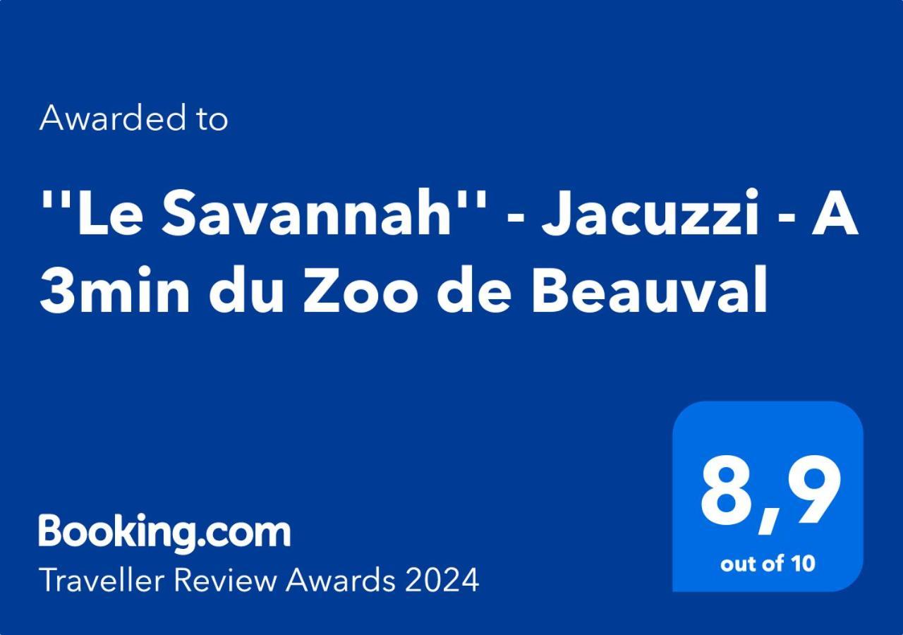 "Le Savannah" - Jacuzzi - A 3Min Du Zoo De Beauval Saint-Aignan  Eksteriør billede